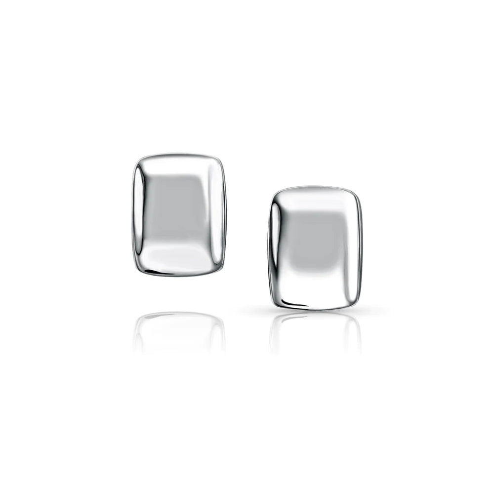 Zina Sterling Silver Small Clip Stud Earrings