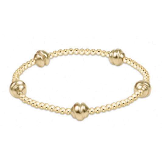 enewton 6.25" Admire Small Gold 2.5mm Bead Bracelet - Gold