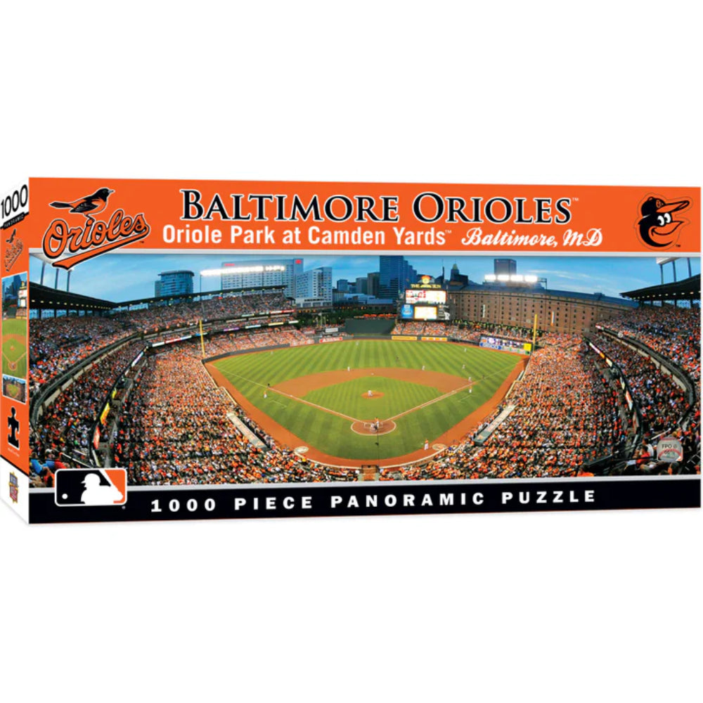 Masterpieces Puzzles Baltimore Orioles - 1000 Piece Panoramic Puzzle