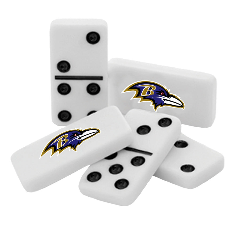 Masterpieces Puzzles Baltimore Ravens NFL Dominoes Game