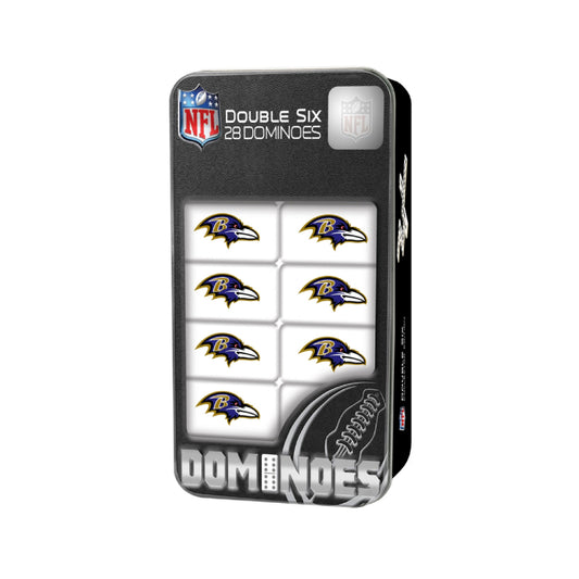 Masterpieces Puzzles Baltimore Ravens NFL Dominoes Game