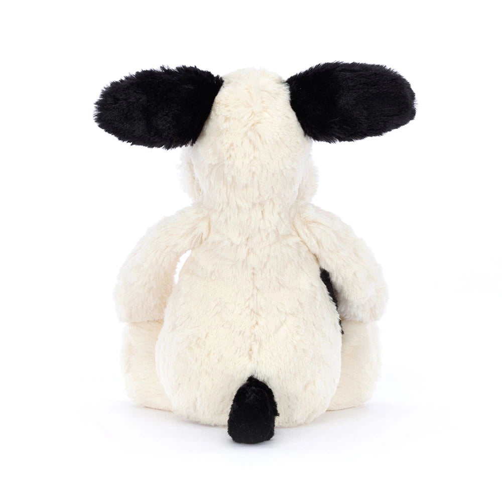 Jellycat Bashful Black and Cream Puppy-Original – Smyth Jewelers