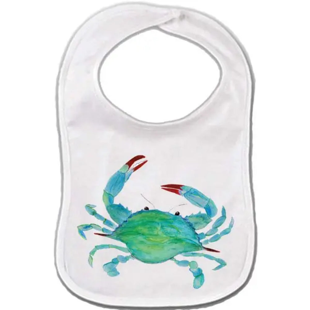 B McVan Designs Clawdia Crab Baby Bib