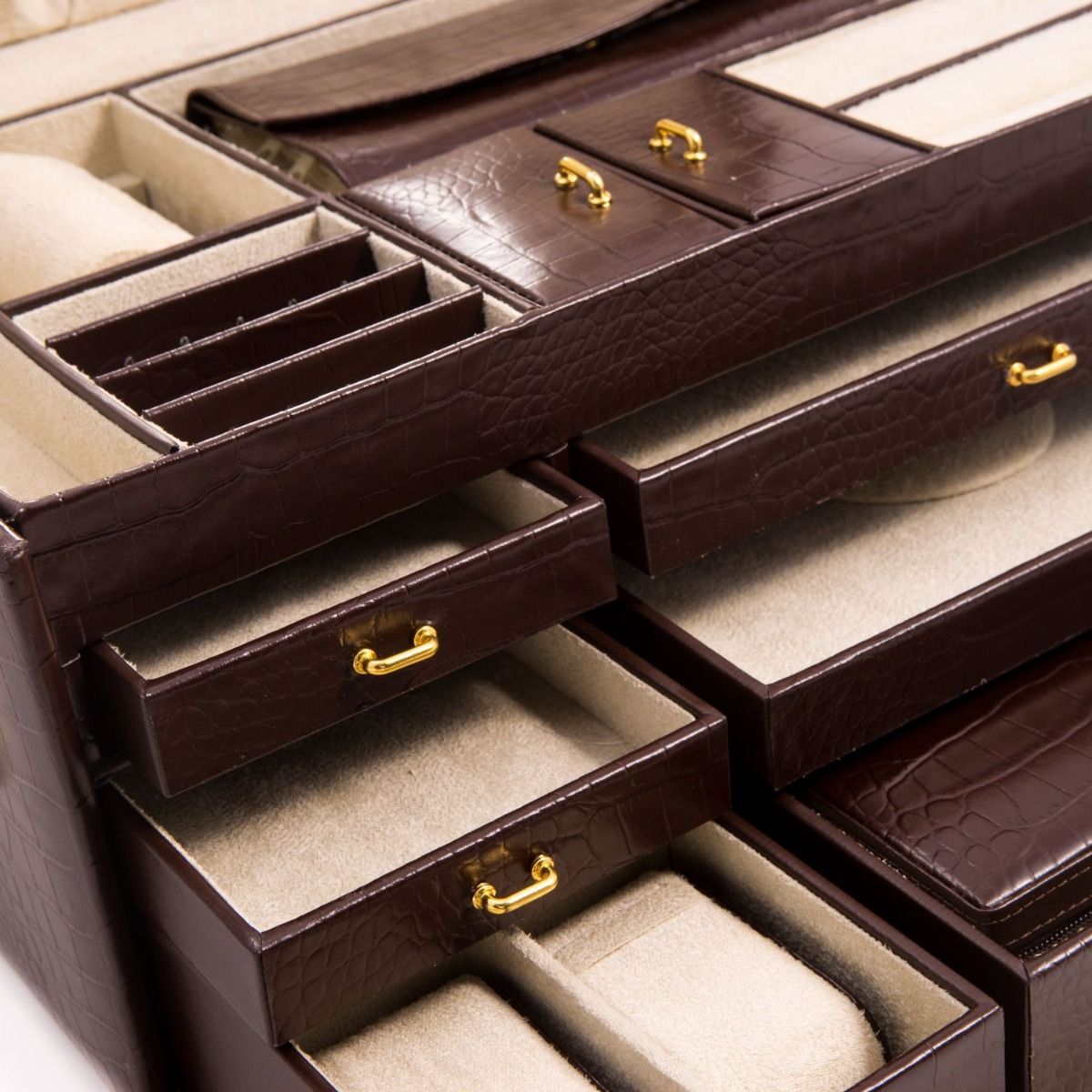 BEY/BERK BROWN LEATHER MULTI (In-Store Only)