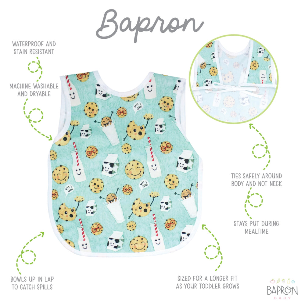 BapronBaby Cookies and Milk Bapron