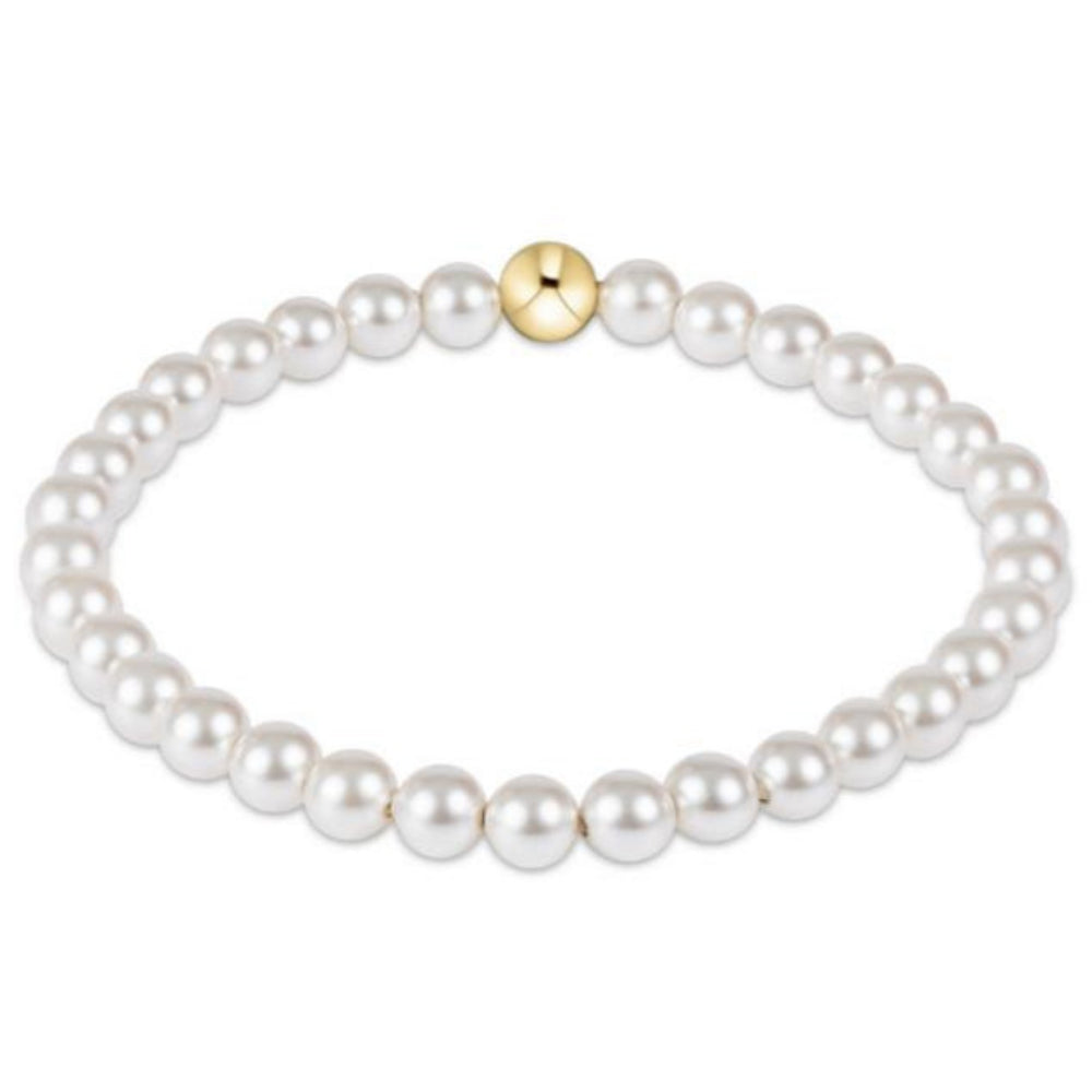 enewton 6.25" Classic Pearl 5mm Bead Bracelet