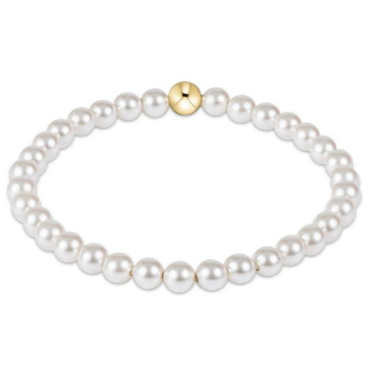 enewton 6.25" Classic Pearl 5mm Bead Bracelet