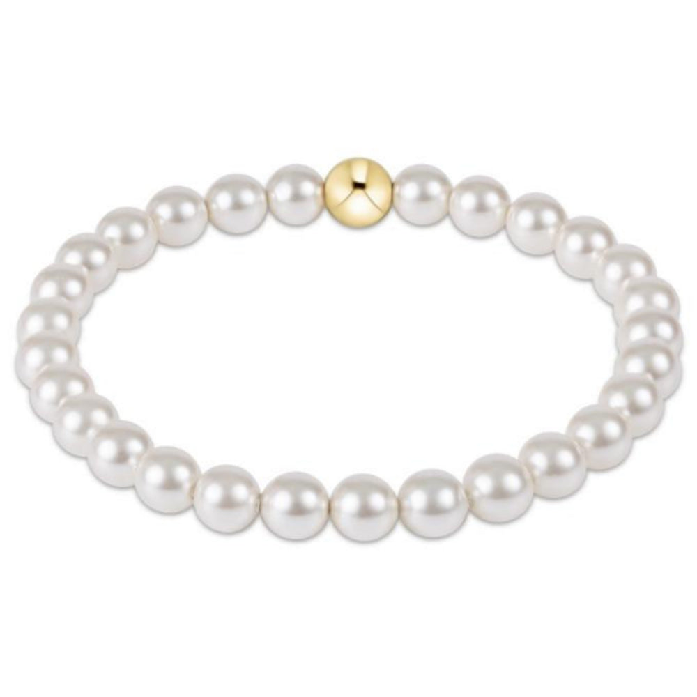 enewton 6.25" Classic Pearl 6mm Bead Bracelet