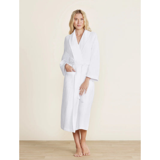 Barefoot Dreams Malibu Collection Muslin Cotton Spa Robe