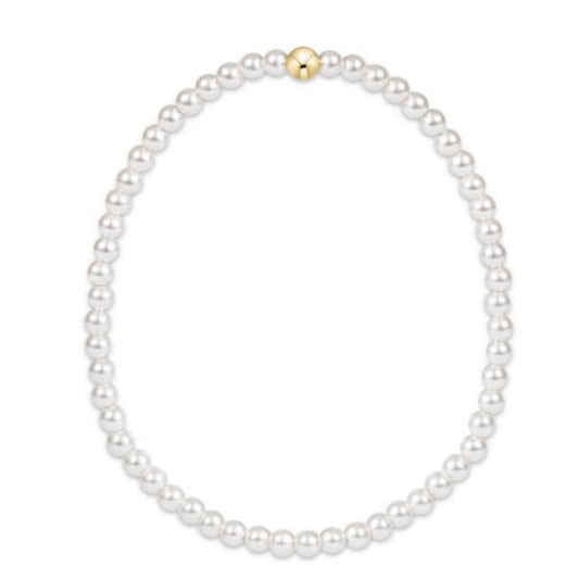 enewton 7.25" extends Classic Pearl 3mm Bead Bracelet