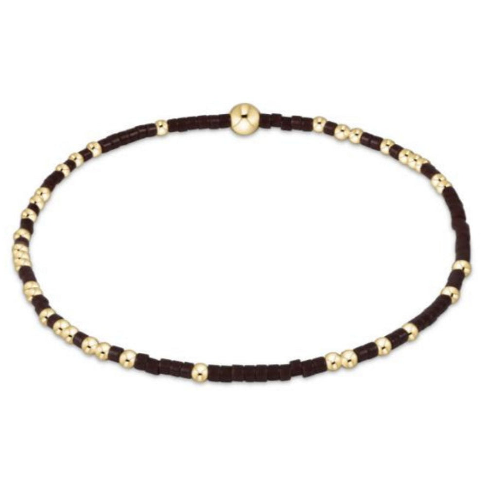 enewton 7.25" extends Hope Unwritten Bracelet - Chocolate