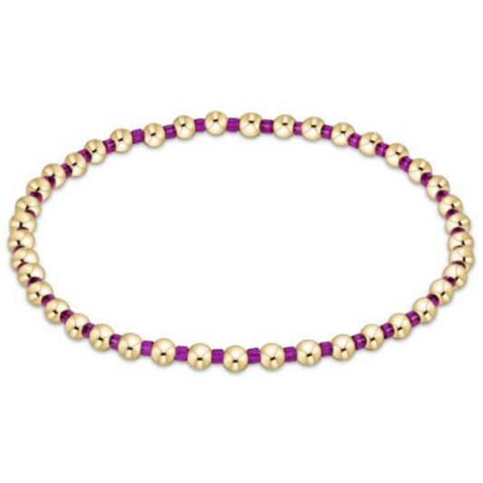 enewton 6.25" Hope Grateful Bracelet - Fuchsia