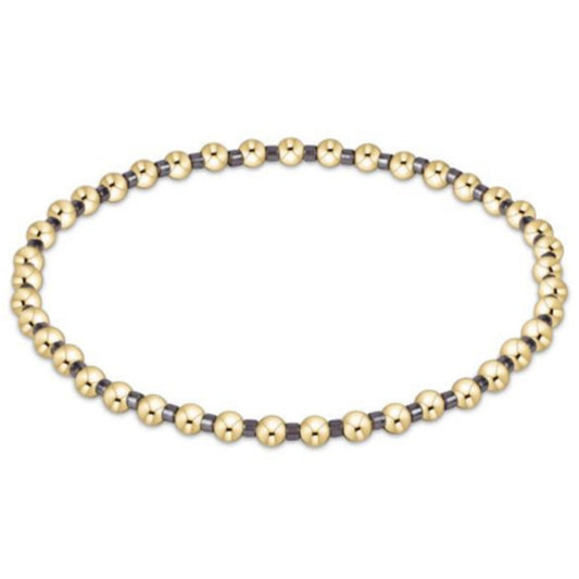 enewton 6.25" Hope Grateful Bracelet - Taupe With A Twist