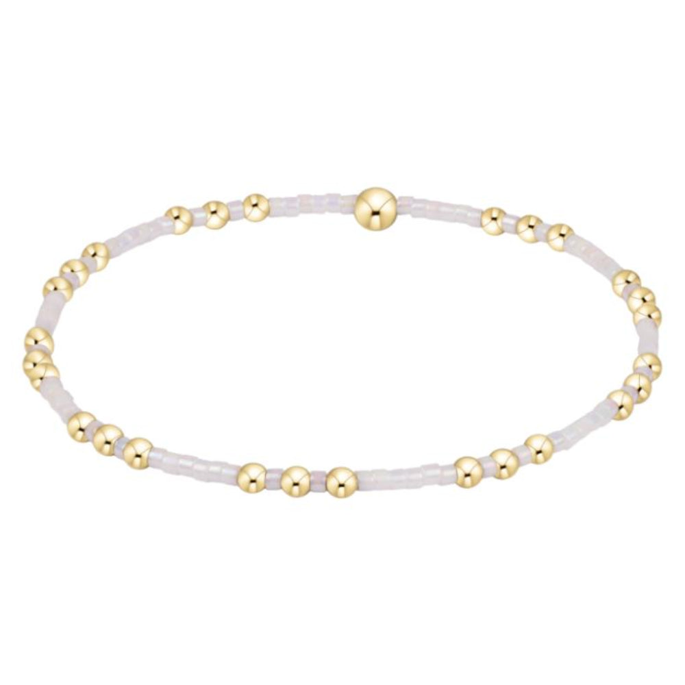 enewton 6.25" Hope Joy Bracelet - Silky White