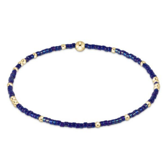 enewton 7.25" extends Hope Unwritten Bracelet - Blue Metallic