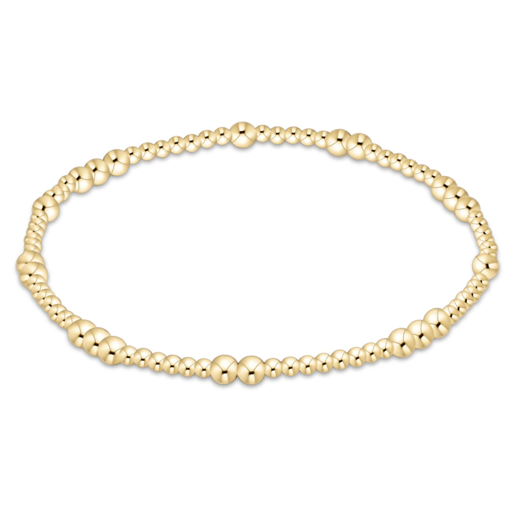 enewton 6.25" Hope Unwritten Gold 3mm Bracelet