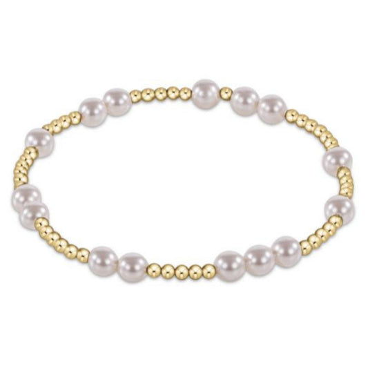 enewton 6.25" Hope Unwritten Bracelet - Pearl 5mm