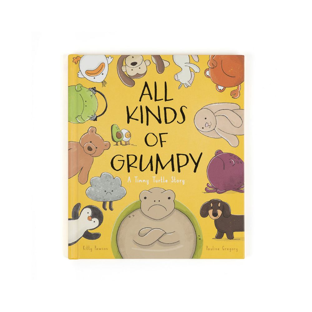 Jellycat All Kinds of Grumpy Book