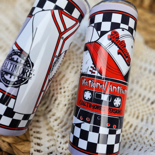 20 oz Tumbler: Baltimore Baseball National Anthem Orioles