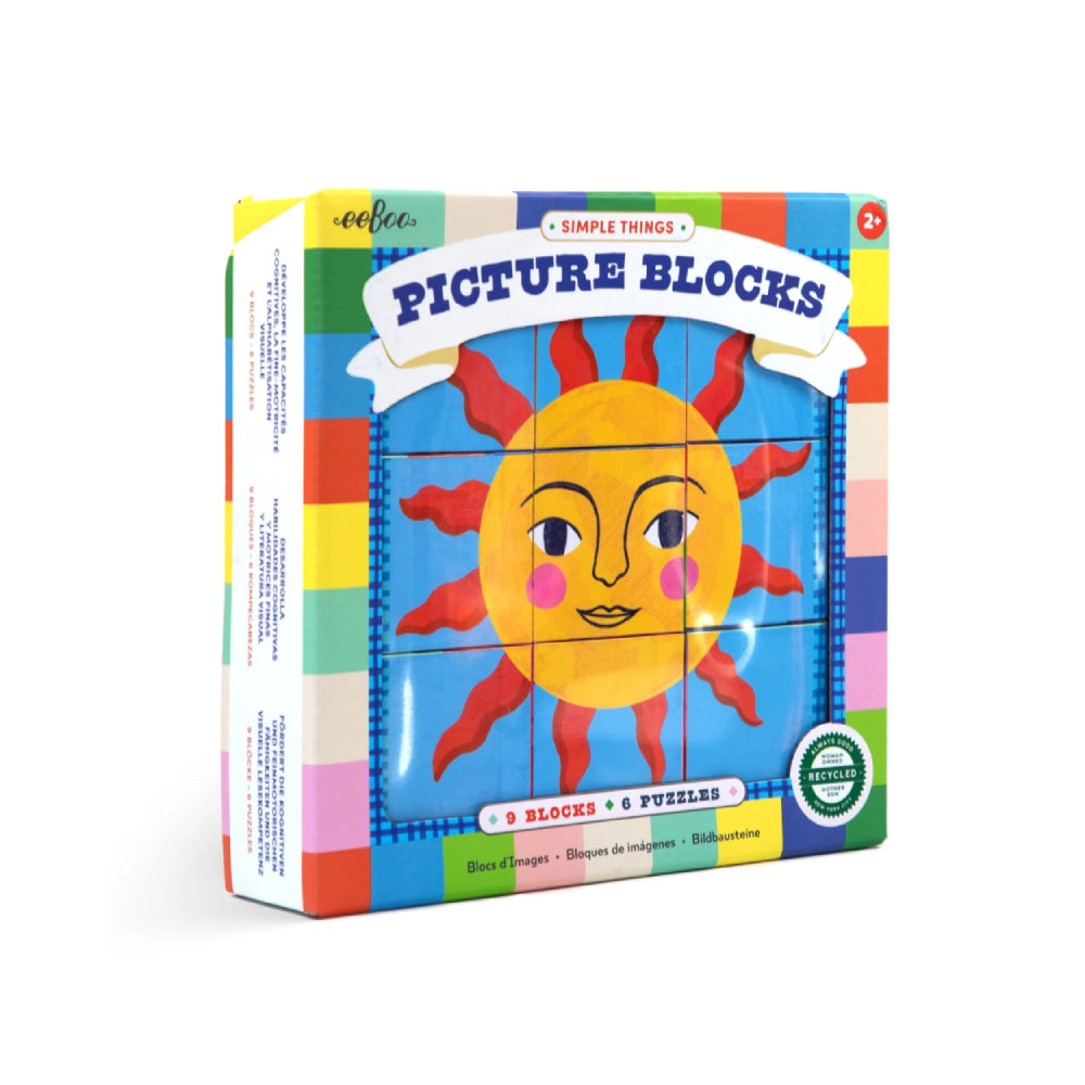 Eeboo Simple Things Picture Blocks