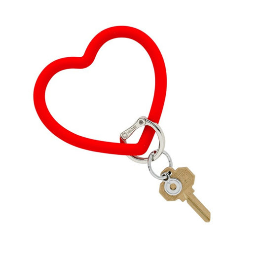Oventure Heart Silicone Big O Key Ring