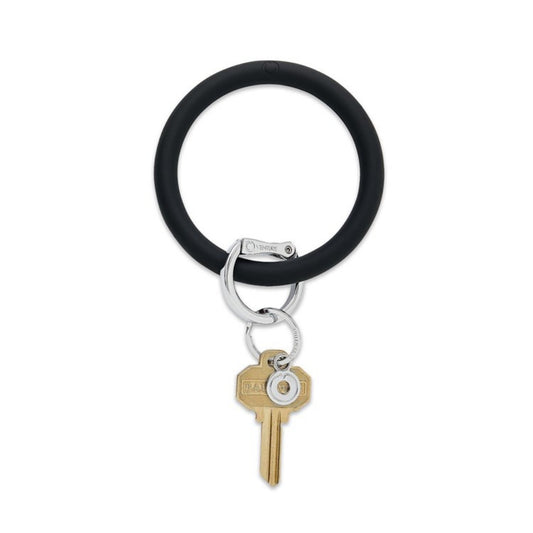 Oventure Silicone Big O Key Ring-Back in Black