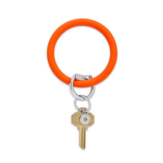 Oventure Silicone Big O Key Ring-Orange Crush