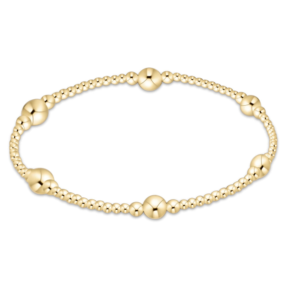 enewton 6.25" Purpose Gold 5mm Bracelet