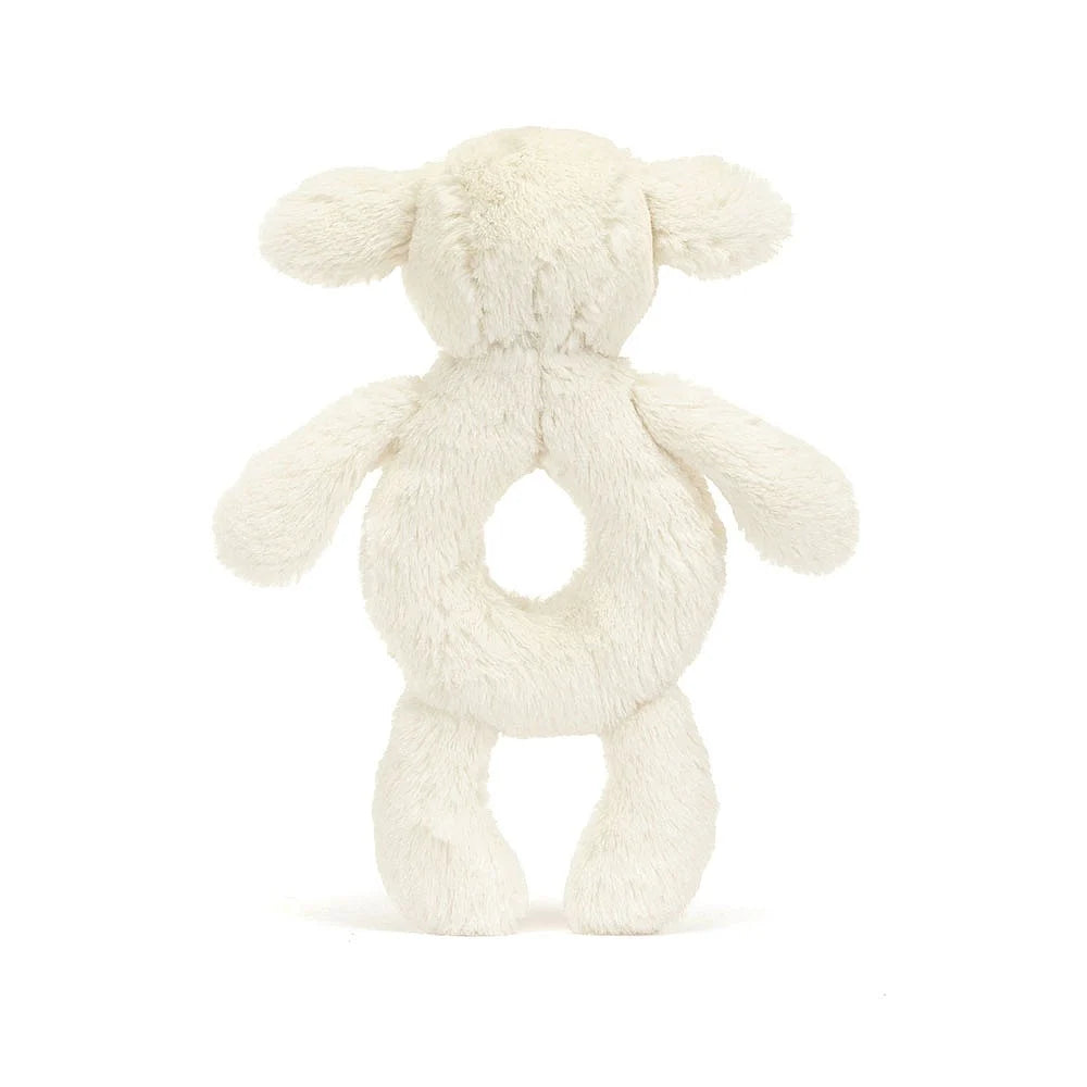 Jellycat Bashful Lamb Ring Rattle Smyth Jewelers