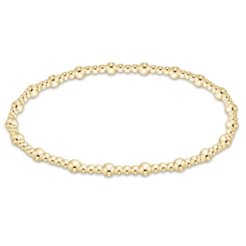 enewton 6.25" Sincerity Gold 3mm Bracelet