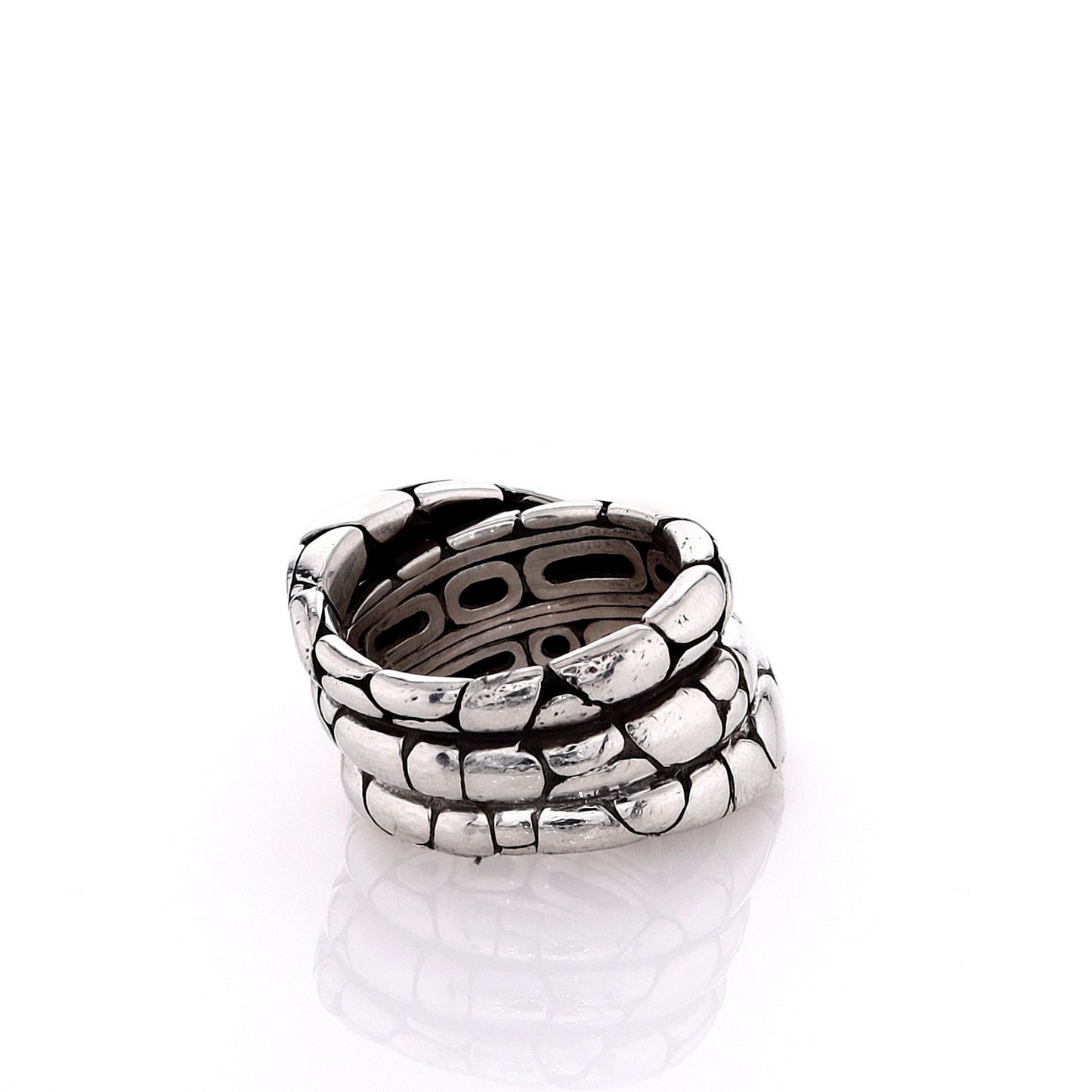 Estate John Hardy Sterling Silver Kali Twist Ring