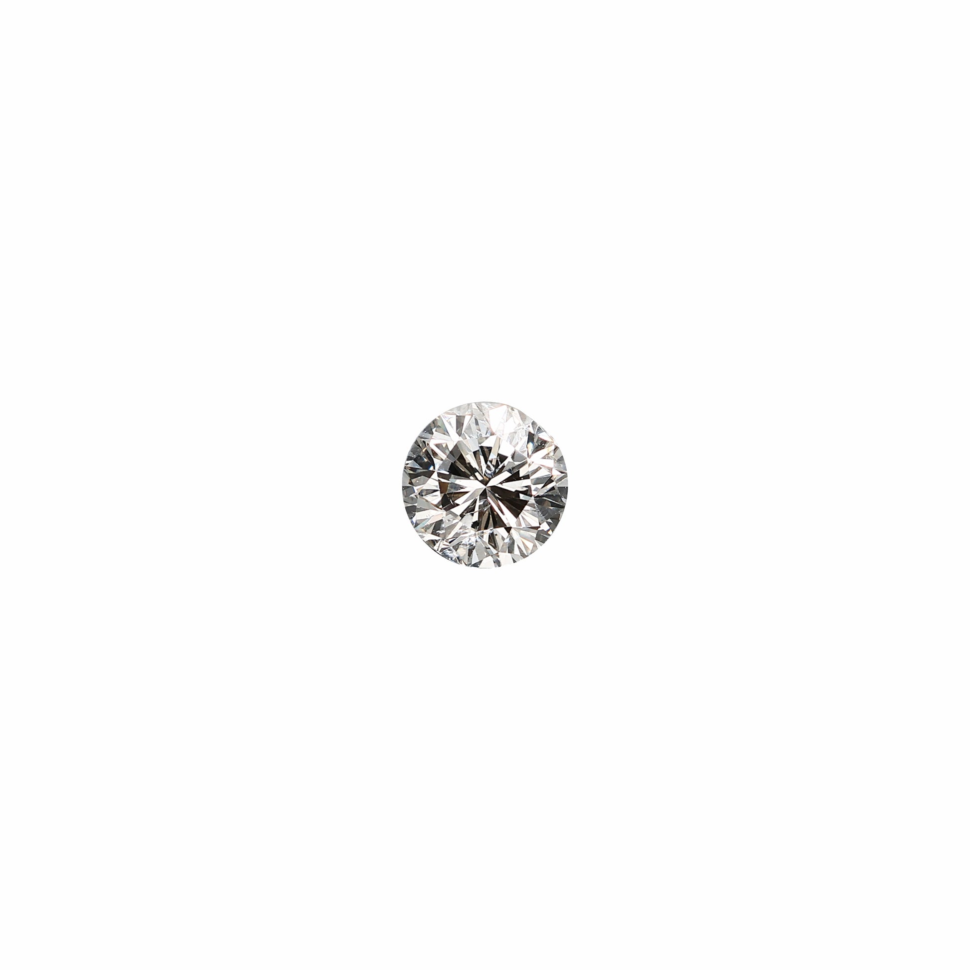Round 1.03ct diamond graded JI1 on a white background