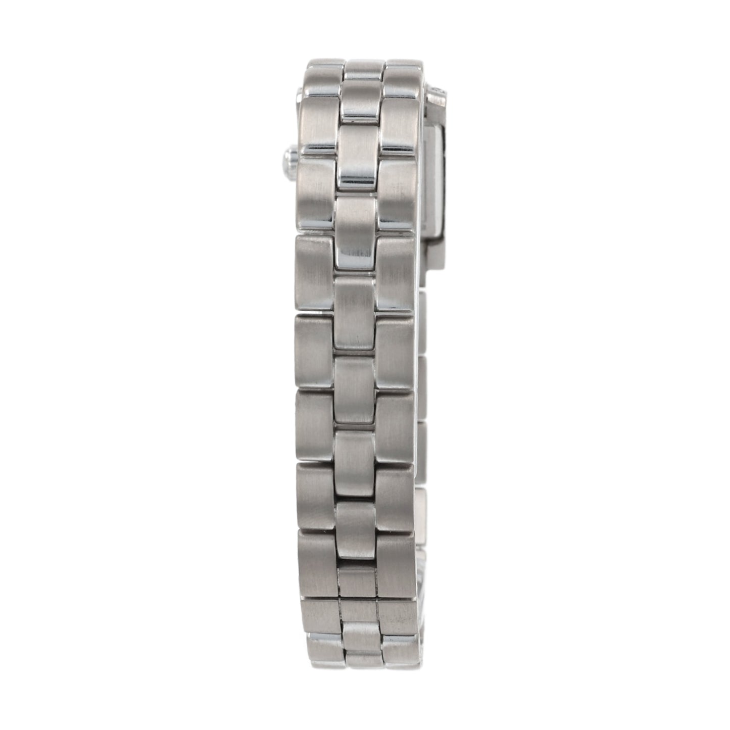Estate Baume & Mercier 18k White Gold Ladies' Rectangular Mother of Pearl Diamond Dial Quartz 65501