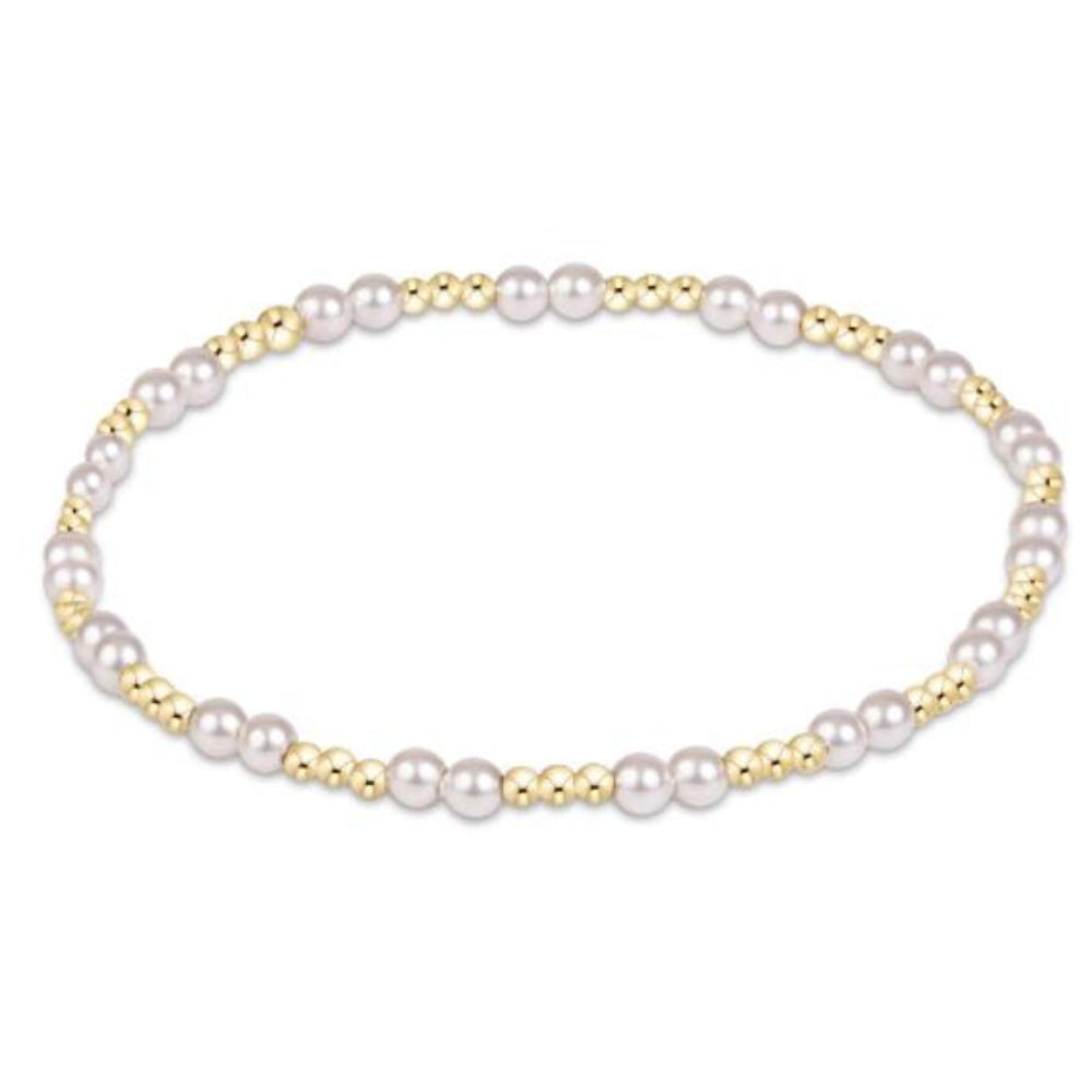 enewton 6.25" Together Pearl 3mm Bracelet