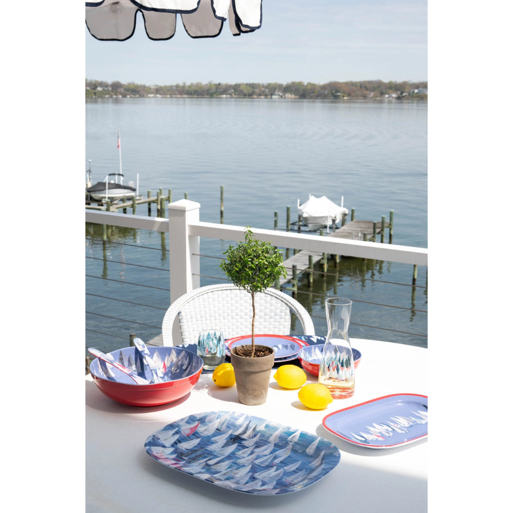Kim Hovell Melamine Platter - Race Day