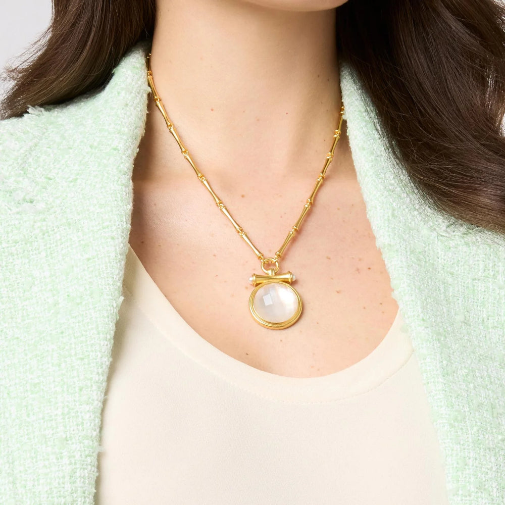 Julie Vos Bamboo Statement Necklace