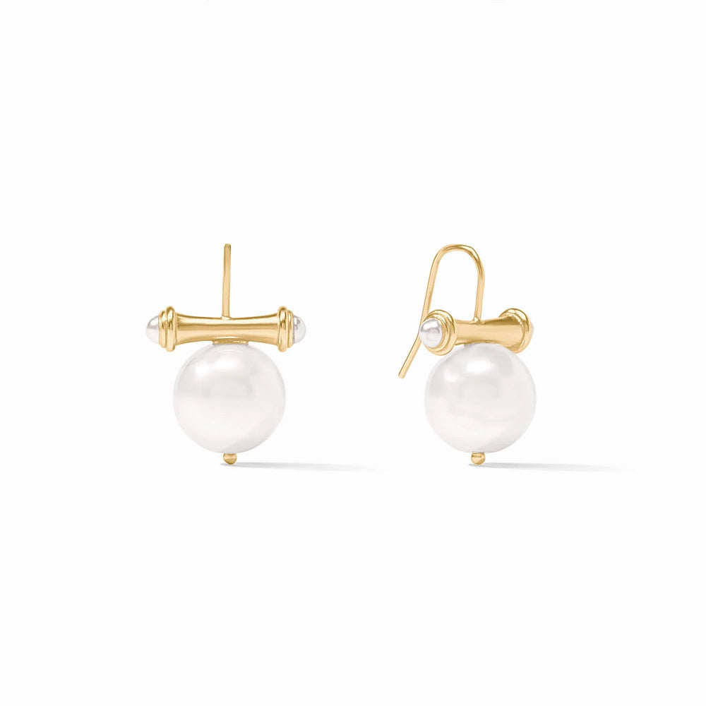 Julie Vos Bamboo Pearl Earrings