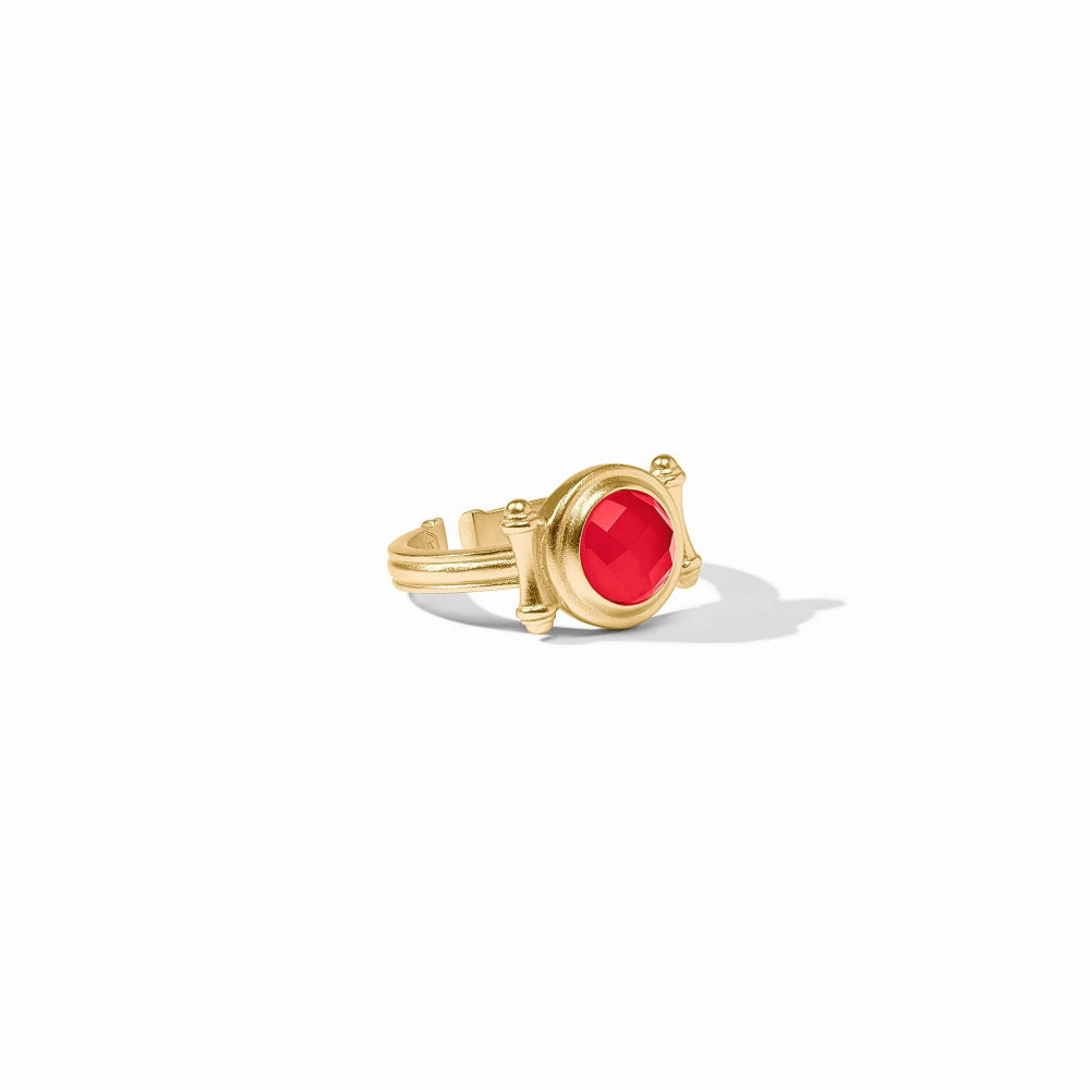 Julie Vos Bamboo Stone Ring