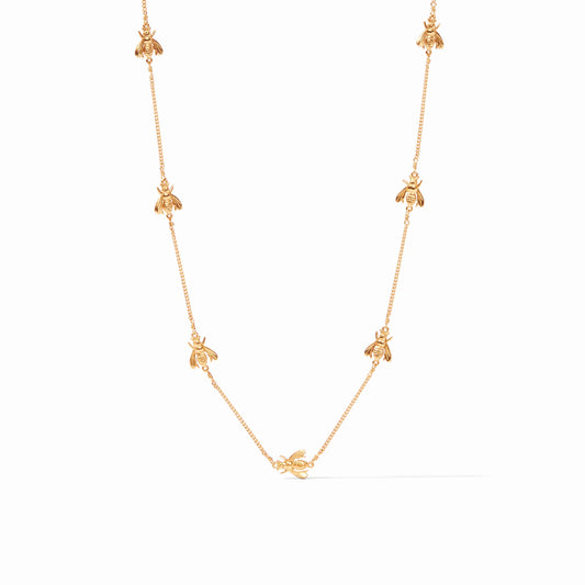 Julie Vos Bee Delicate Station Necklace