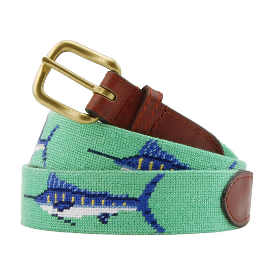 Smathers &  Branson Billfish Belt-Mint