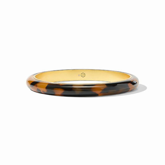 Julie Vos Madison Statement Bangle - Tortoiseshell