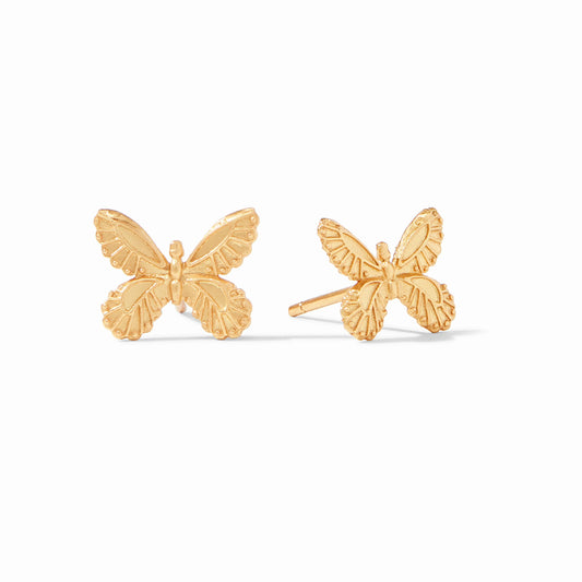 Julie Vos Gold Butterfly Studs