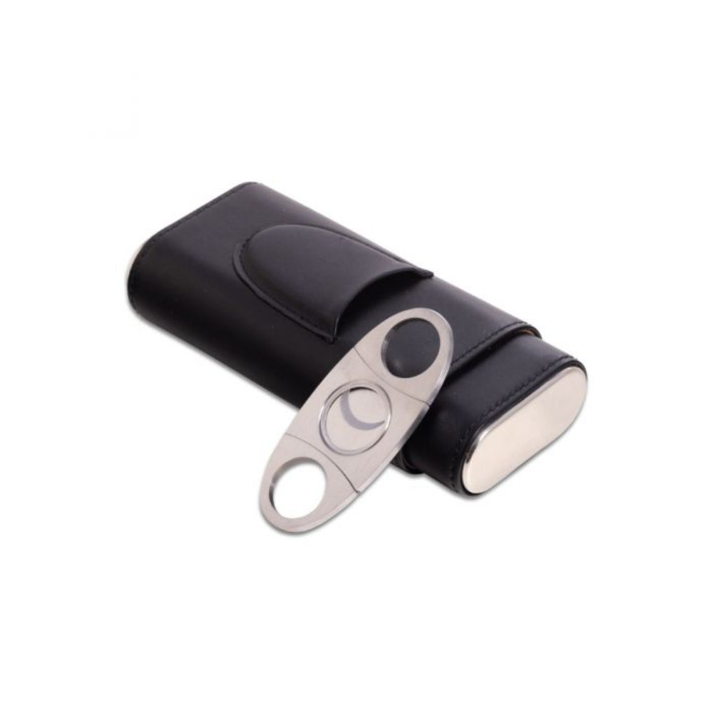 BeyBerk Richie Cigar Case Black