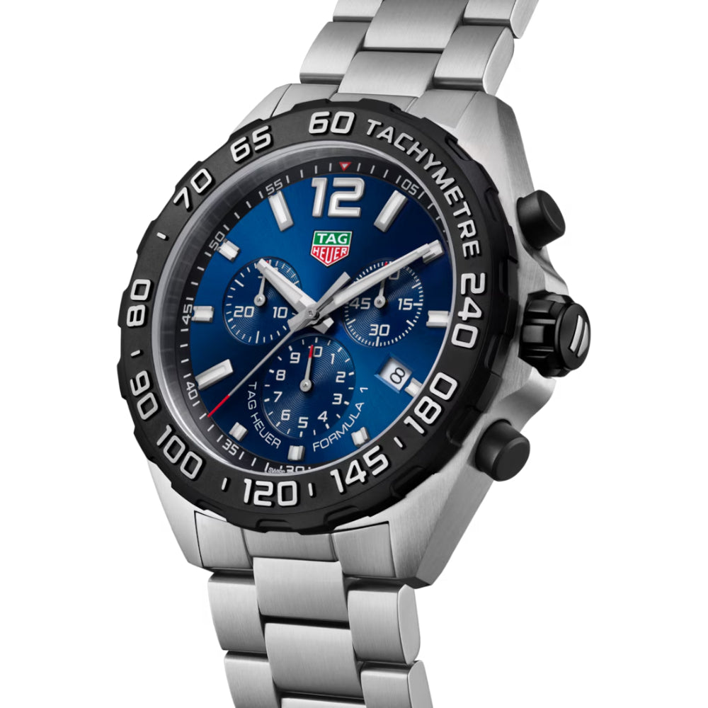 Tag Heuer Formula 1 Chronograph 43mm, Blue Dial
