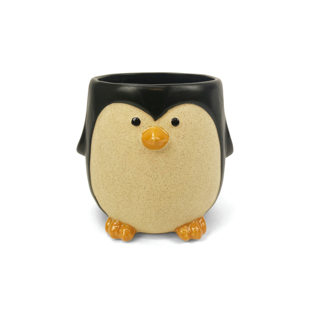 Kalalou Ceramic Penguin Planters