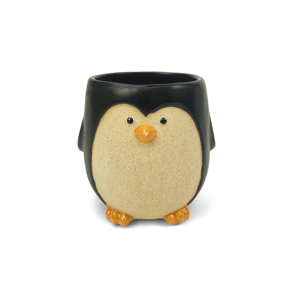 Kalalou Ceramic Penguin Planters