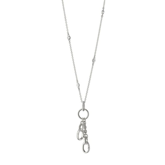 Monica Rich Kosann "Design Your Own" Small Charm Necklace with Sapphires, 2 Charm Stations
