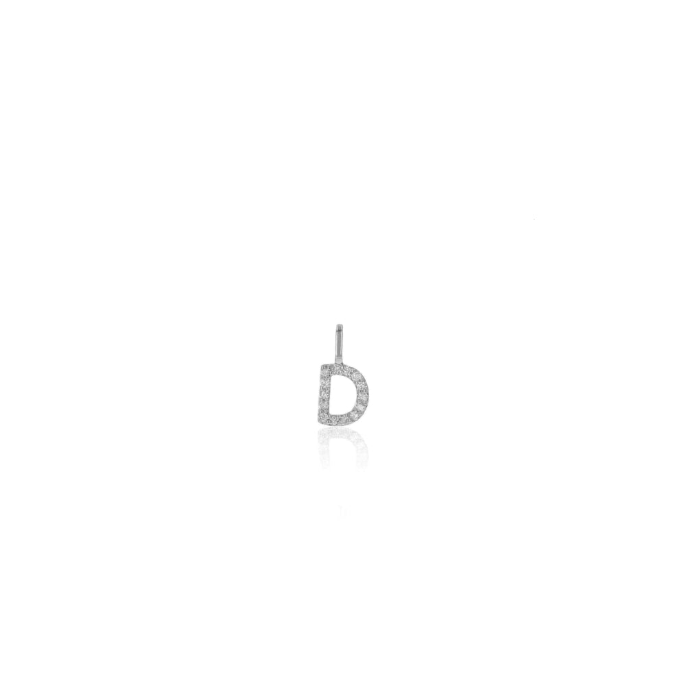 Rachel Reid 14k Diamond Letter Charm