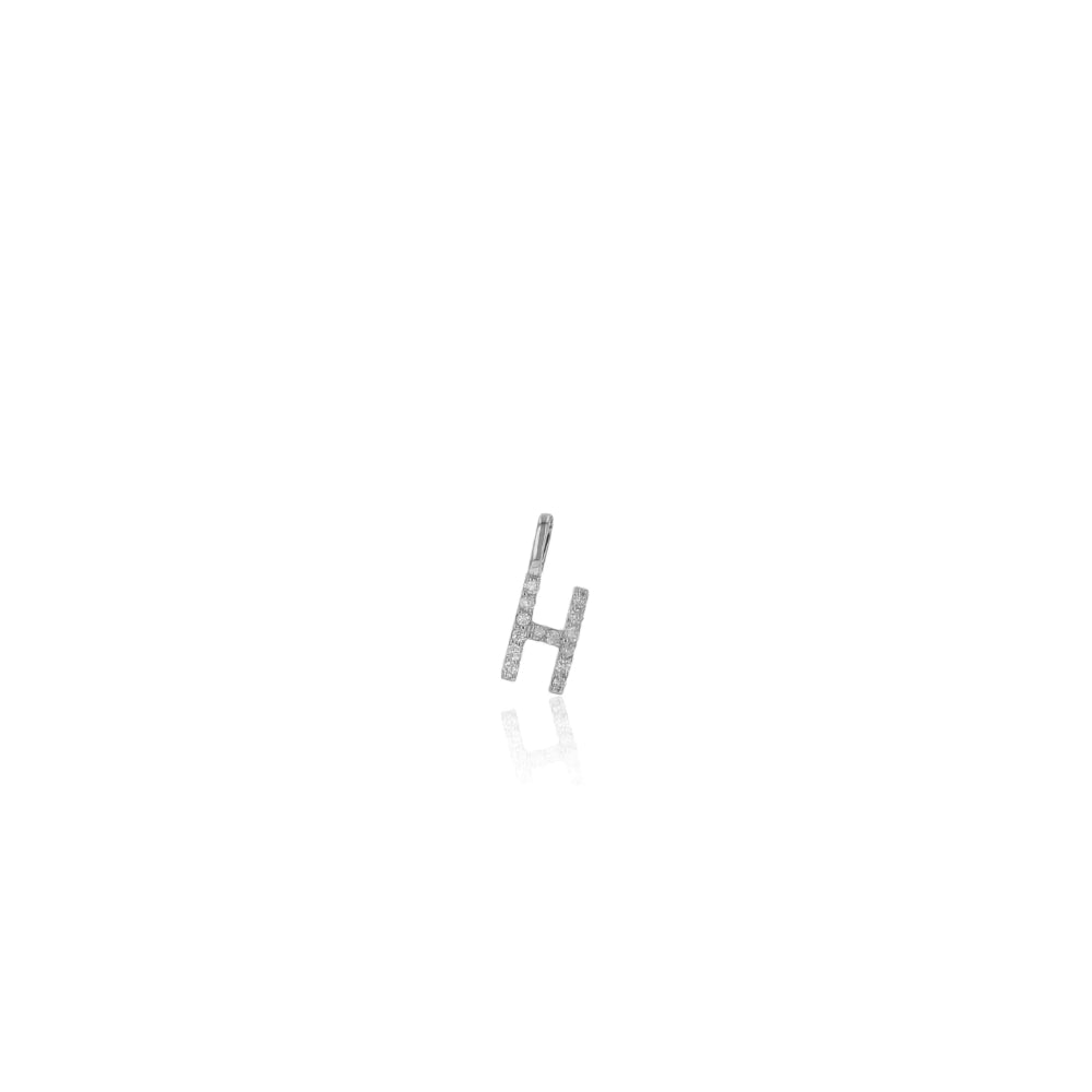Rachel Reid 14k Diamond Letter Charm