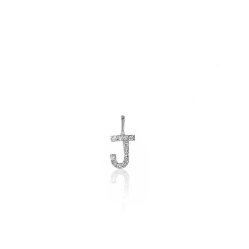Rachel Reid 14k Diamond Letter Charm
